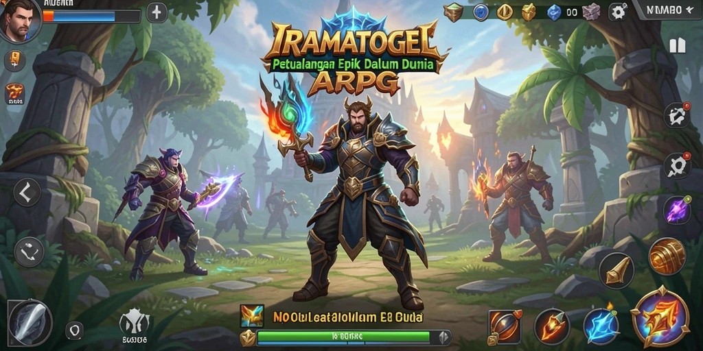 Tampilan menarik dari gameplay ARPG yang mendebarkan.