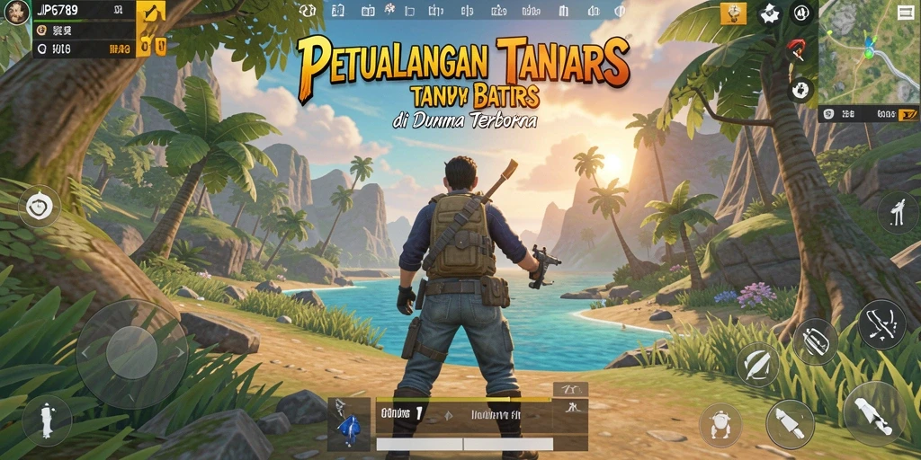 Screenshot gameplay dari petualangan Open World di JP6789.